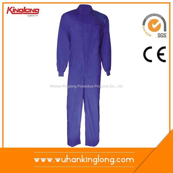 Man Worker Safety Breathable TC Coverall 