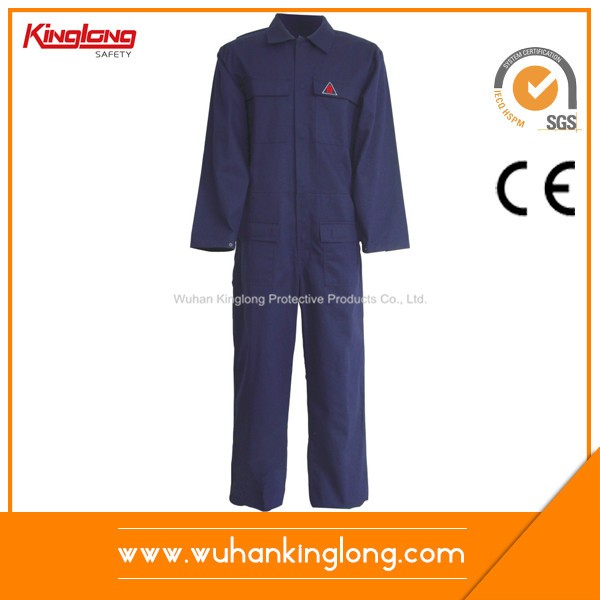 Proban Brass Zipper Fire Resistance Coverall