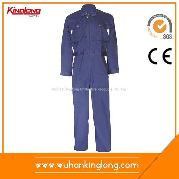 Solid Poly Cotton Wholesale Coverall 