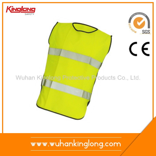 Fluorescent Green Knitting Security Waistcoat