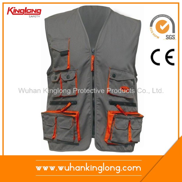 High quality man work power vest