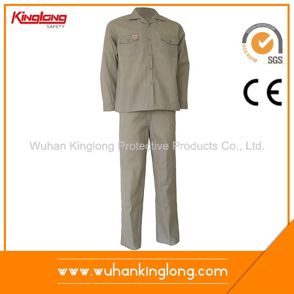 cheap price khaki color shirt and pants