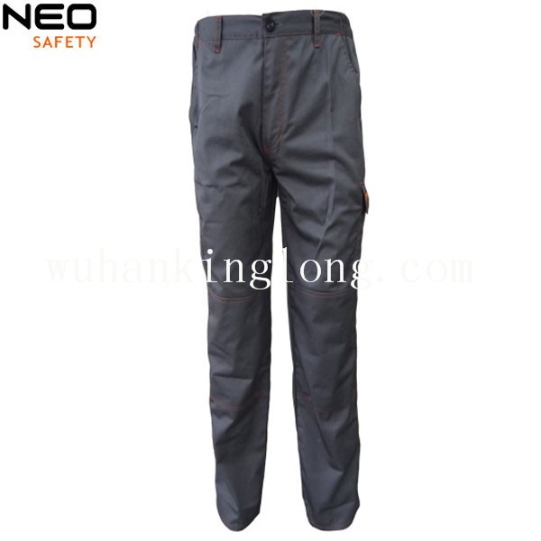 Color Combination Work Pants for Men