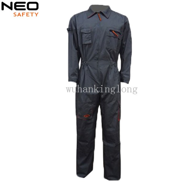 Wholesale new fashion multicolor work uniform coveralls with knee pads with good