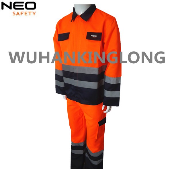 Great Fabric High Quality Mens Hi vis Jacket And Pants