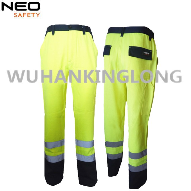 Great Fabric High Quality Mens Hi vis Trousers