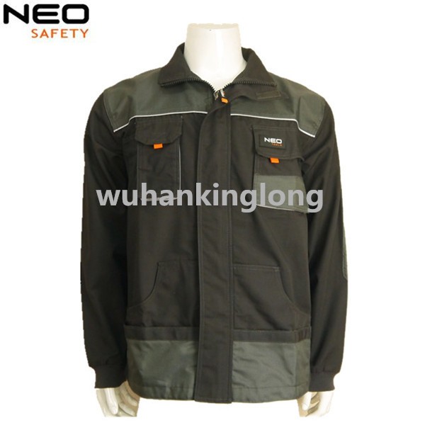 Safety Canvas Workwear Jacket with multipocket for men 