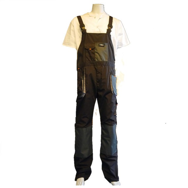 Sustainable New Design Industrial Safety Workwear Bib Pants Uniform Work Overall