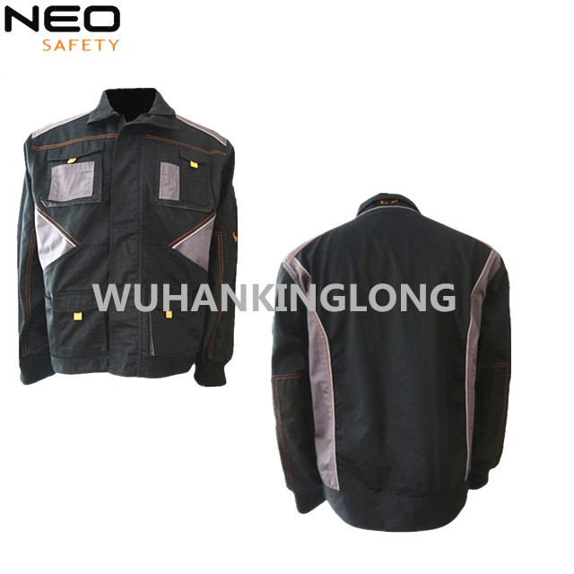 twill men's working color combination best price jacket 