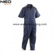 All Blue Mens Twill Work Coverall Safety Coat Trousers