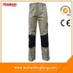 Color Combination Cargo Pants with Knee Pad