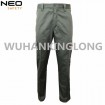 Elastic Waist Poly Cotton Spandex Stretch Cargo Pants