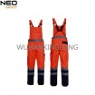 HIVI Orange Polycotton 60/40 Cargo BibPants with Reflective Tape 