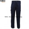 Poly Cotton Cargo Work Pants with Elastic for Men