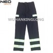 navy reflective multi pockets cargo pants