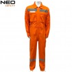 100%Cotton Orange Greece Reflective Boiler Suit