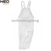 100%Cotton Twill White Painters Work Bib and Brace 