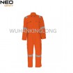 Construction Reflective tape coverall 100% cotton safety coverall