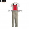 Mens Workwear  Cargo Bib Pants Canvas Trouser 