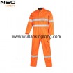Mens orange safety coverall workwear coverall