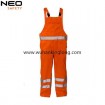 Reflective tapes durable knee-pocket work bib pants
