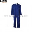 Royal Blue Cotton Coverall with Long Sleeves