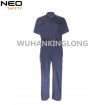 Short sleeve Embroidered with smock Superior quality Coverall