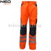 european man safety high visibility work clothes