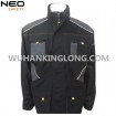 65/35 240g new design mens workwear black jacket
