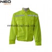 Fluorescent reflective tapes for men workwear working jacket
