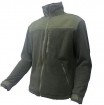 Outdoor green color sports polar fleece jacket windproof polar fleece coat