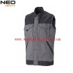 Grey Mens Vest Winter Multi pocket Power Safety Vest
