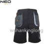 Construction site shorts for men's with Multi pockets canvas uniform 
