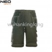 Construction site shorts for men's with Multi pockets twill uniform 