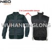 2 in 1 canvas mens working jacket