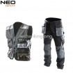 Construction site jacket and pants for men's with Multi pockets workwear