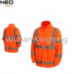 Custom Reflective Workwear Polar Fleece Jacket