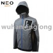 Detachable Hood Working Softshell Jacket