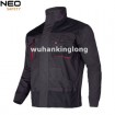 Gray and Red Poland Hot Sell Canvas Work Jacket