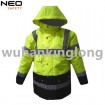 HIVI Yellow Waterproof Winter Parka Winter Jacket