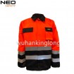 HIVI workwear fluor orange jacket high quality smock