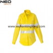 High Visiable Polar Fleece Mens Jacket Rflective Tripes