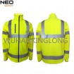 High Visibility Safety Softshell Jacket with Reflective Tape