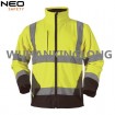 High Visibility Yellow Softshell Jacket with Reflective Tape