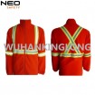 High quality polar fleece reflective strips safety uniform