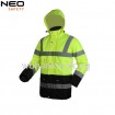 Hivis jacket winter parka reflective tape with uniform