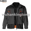 Mens Jacket High Quality Canvas Work Jacket with reflective stripes