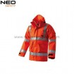 Mens Jacket Long Sleeve Fluorescent Reflective Work Clothes