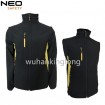 New design softshell functional uniform detachable sleeves warm workwear