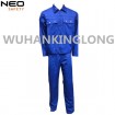Polycotton Royal Blue 2pcs Jacket and Pants